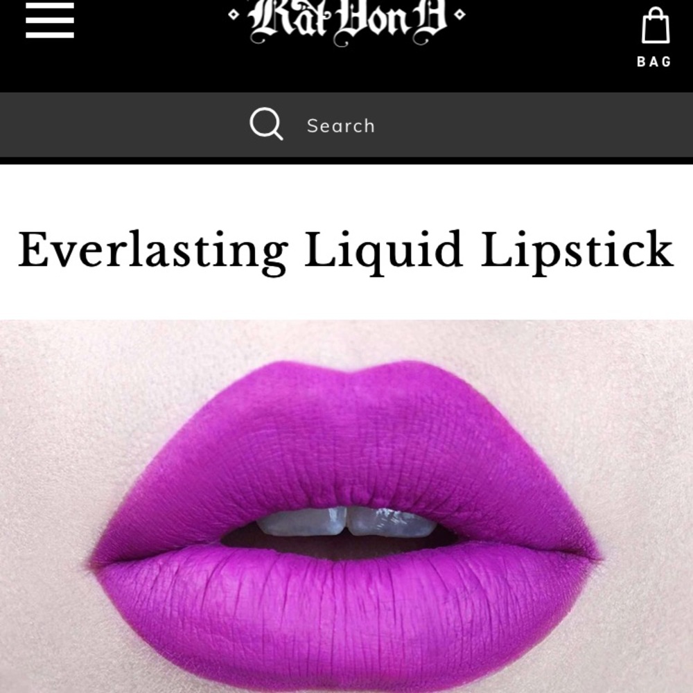 Kat Von D liquid lipstick